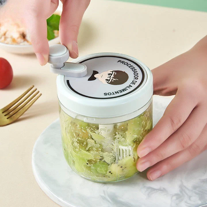 2026 Portable Manual Fast Garlic Vegetable Chopper