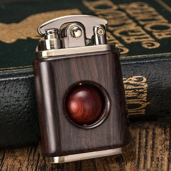 2026 Retro Wooden Beads Rosewood Lighter