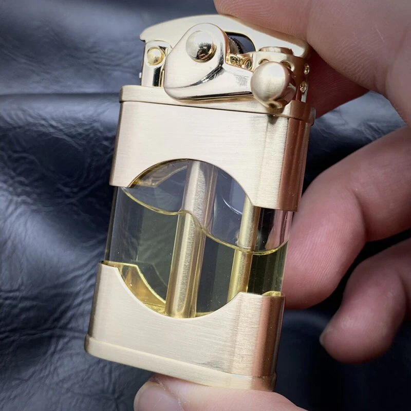 2026 Elegant Retro Slim Metal Lighter