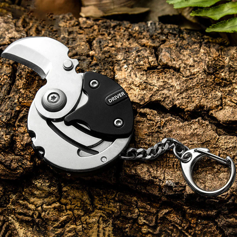 2026 Mini Hiking Survival Keychain Tool