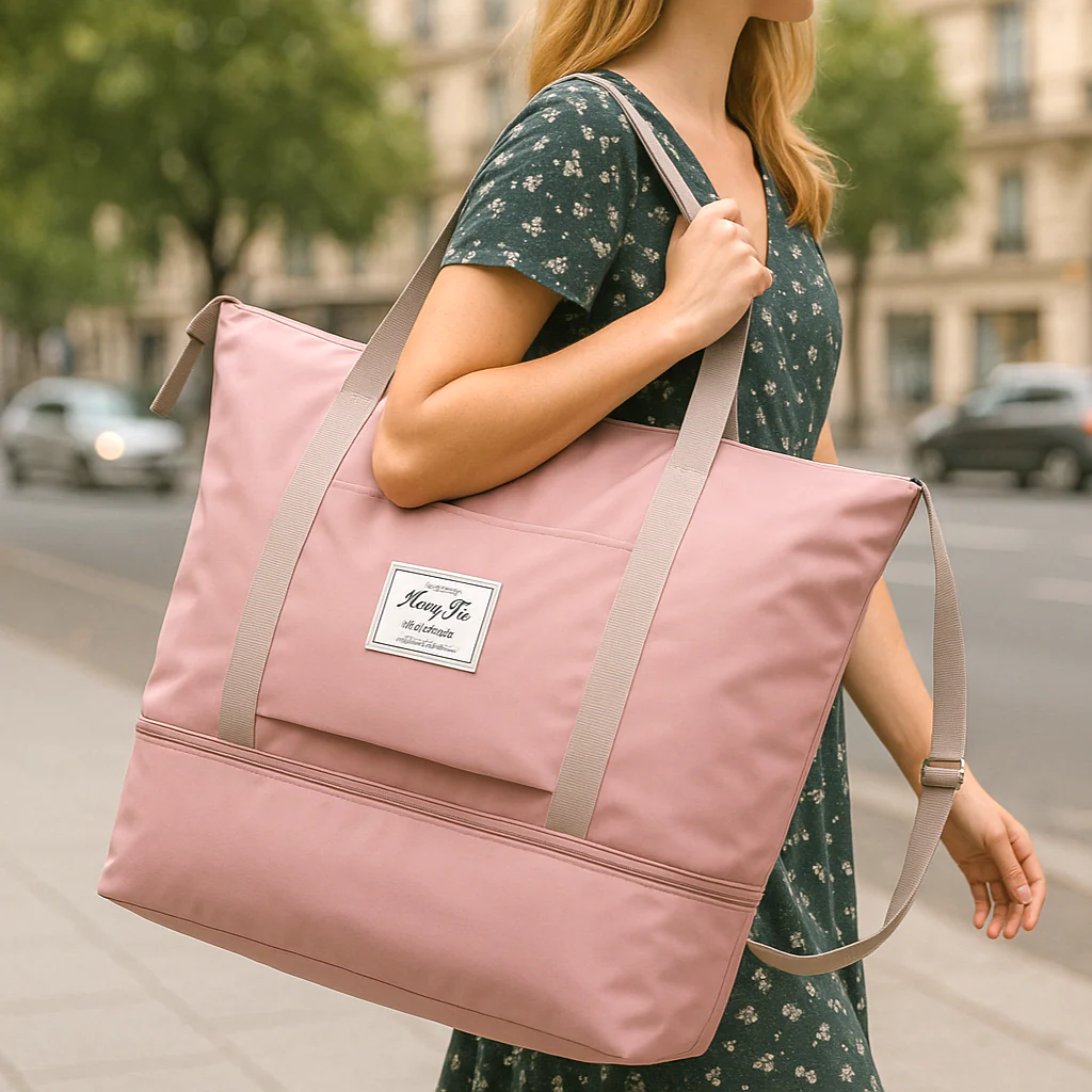 2026 Large Capacity Lightweight Easy Folding Travel Bag