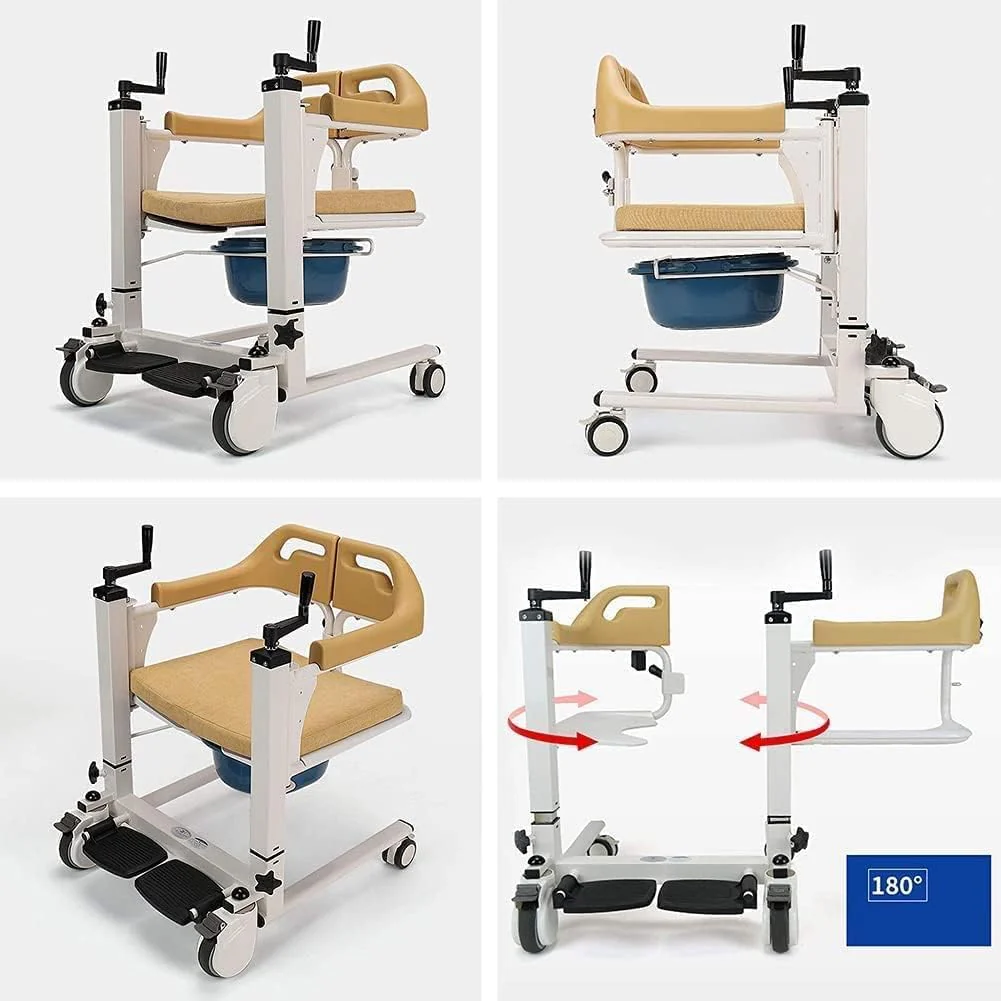 2026 Elderly Patient Transfer Lift Handicapped Wheelchair