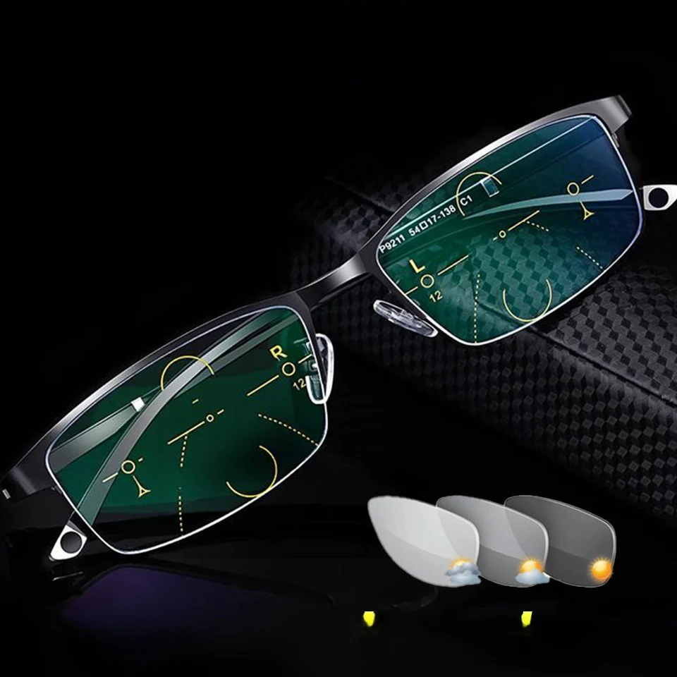 2026 Progressive Multifocal Anti-Blue Light Glasses