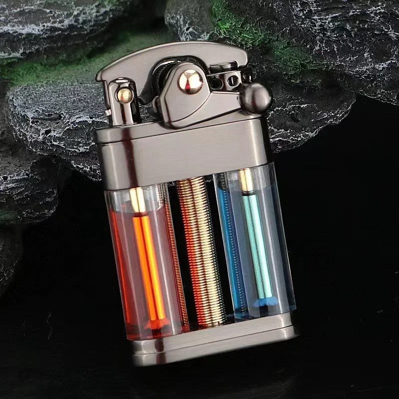 2026 Multi-Fuel Transparent Fluid Kerosene Lighter