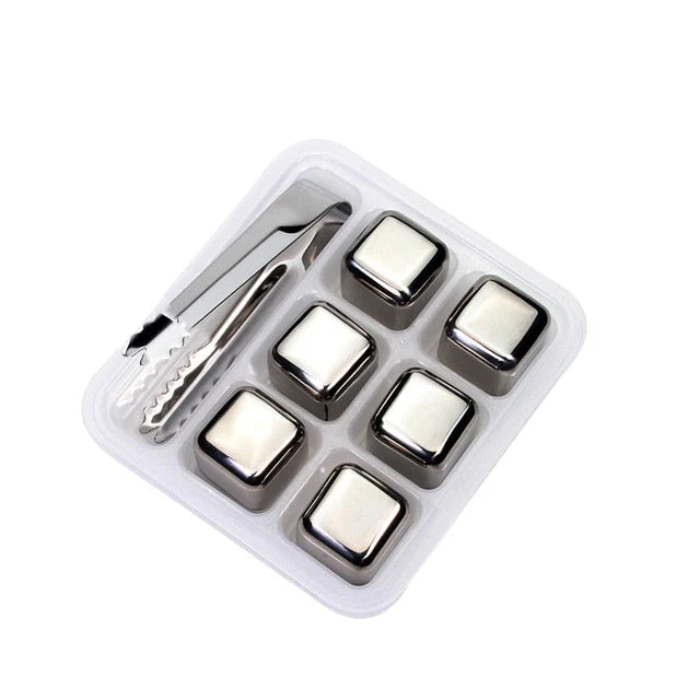 2026 Stainless Steel Reusable Ice Cubes