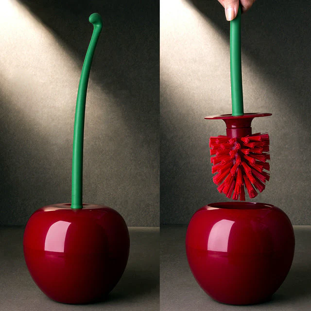 2026 Bright Sweet Cherry Toilet Brush