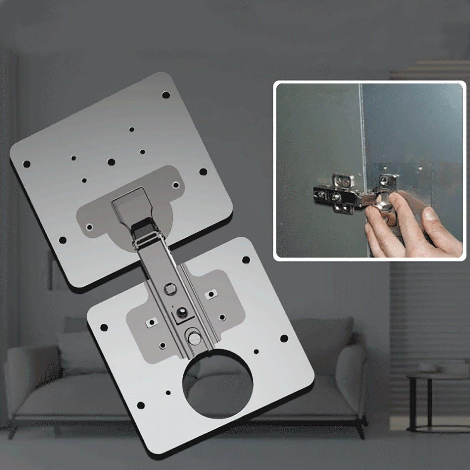 2026 Stainless Steel Hinge Repair Kit