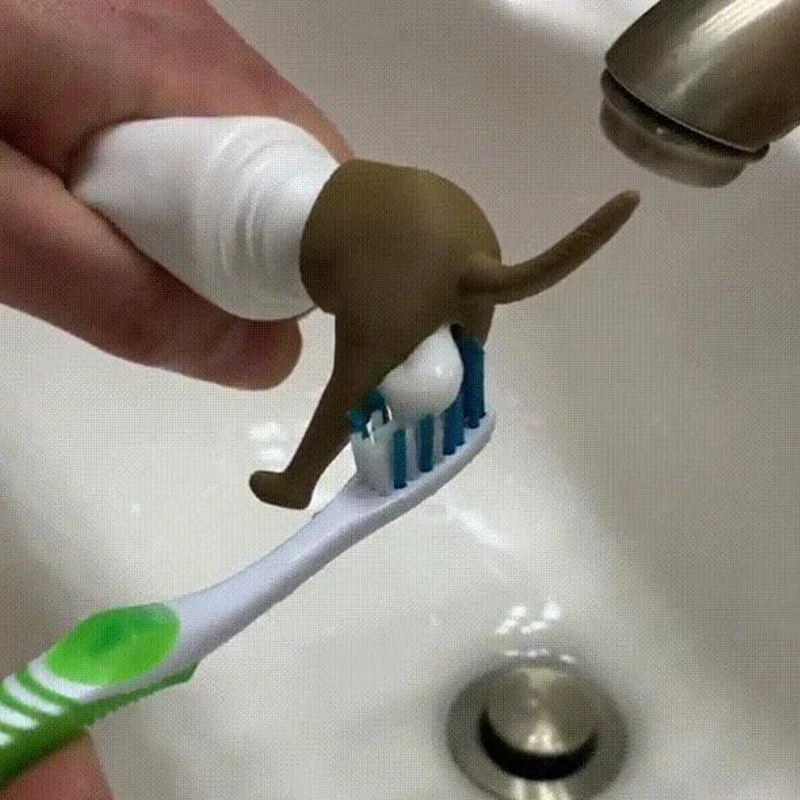 2026 Dog Butt Creative Toothpaste Dispenser