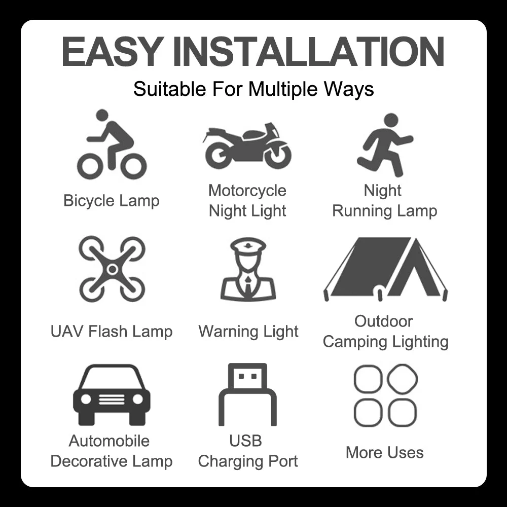 2026 Anti-Collision Wireless Remote Control Flasher