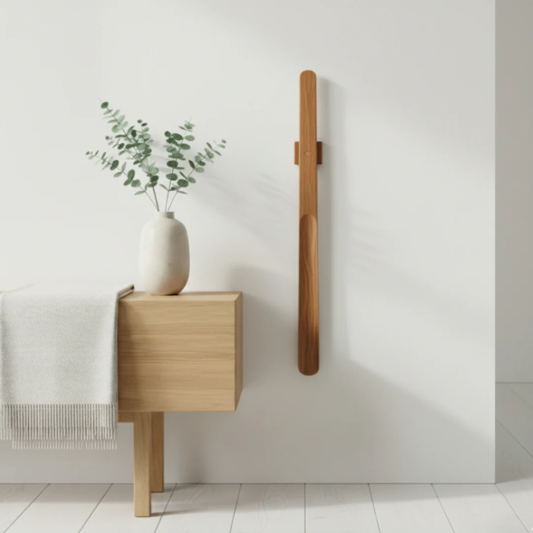 Shoe Horn Wall Mounted Magnetic Entryway Tool