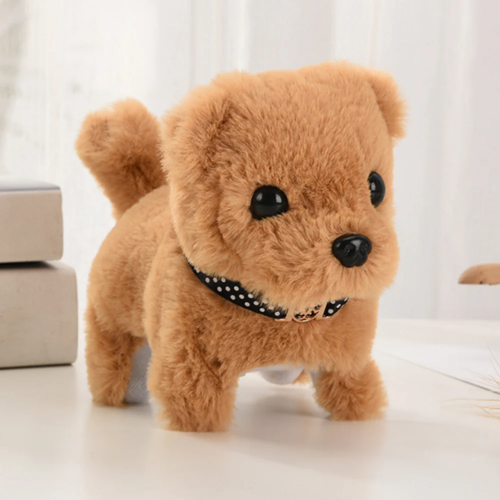 Dog Toy Interactive Puppy Robot Plush Walking Barking Pet