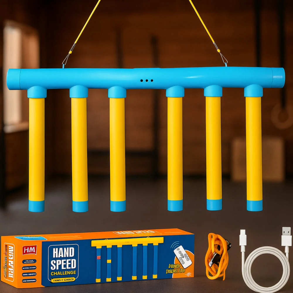 Reaction Game Kids Reflex Training Falling Stick Drop Toy