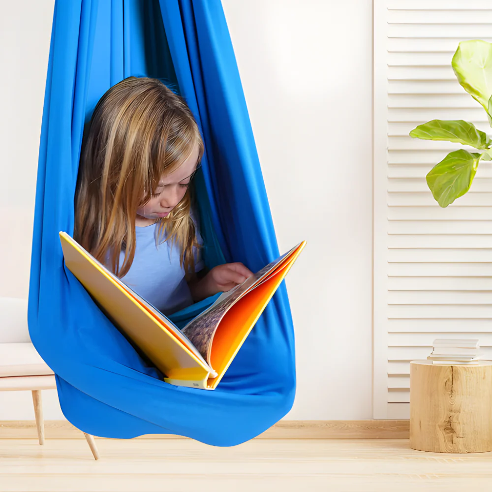 Therapy Swing Indoor Soft Fabric Hanging Seat Children