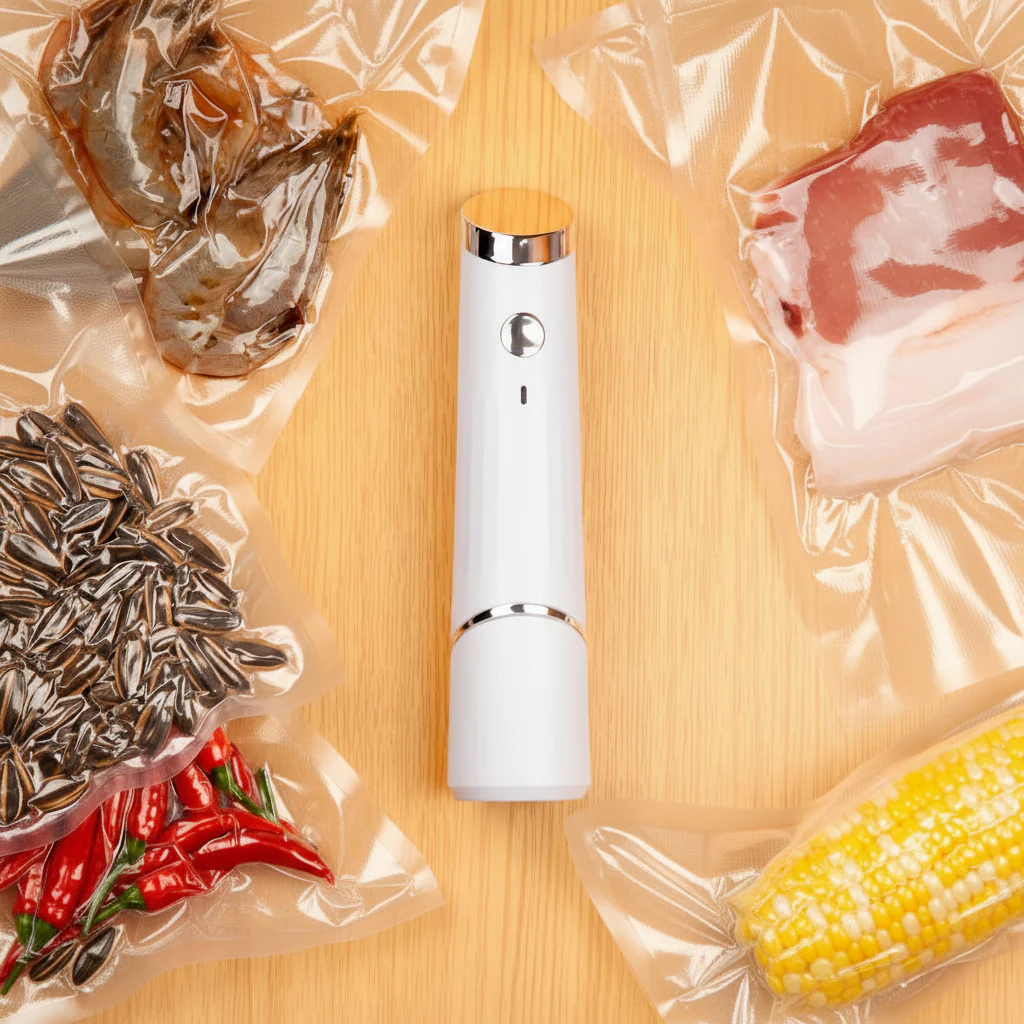Vacuum Sealer Portable USB Rechargeable Food Storage Machine