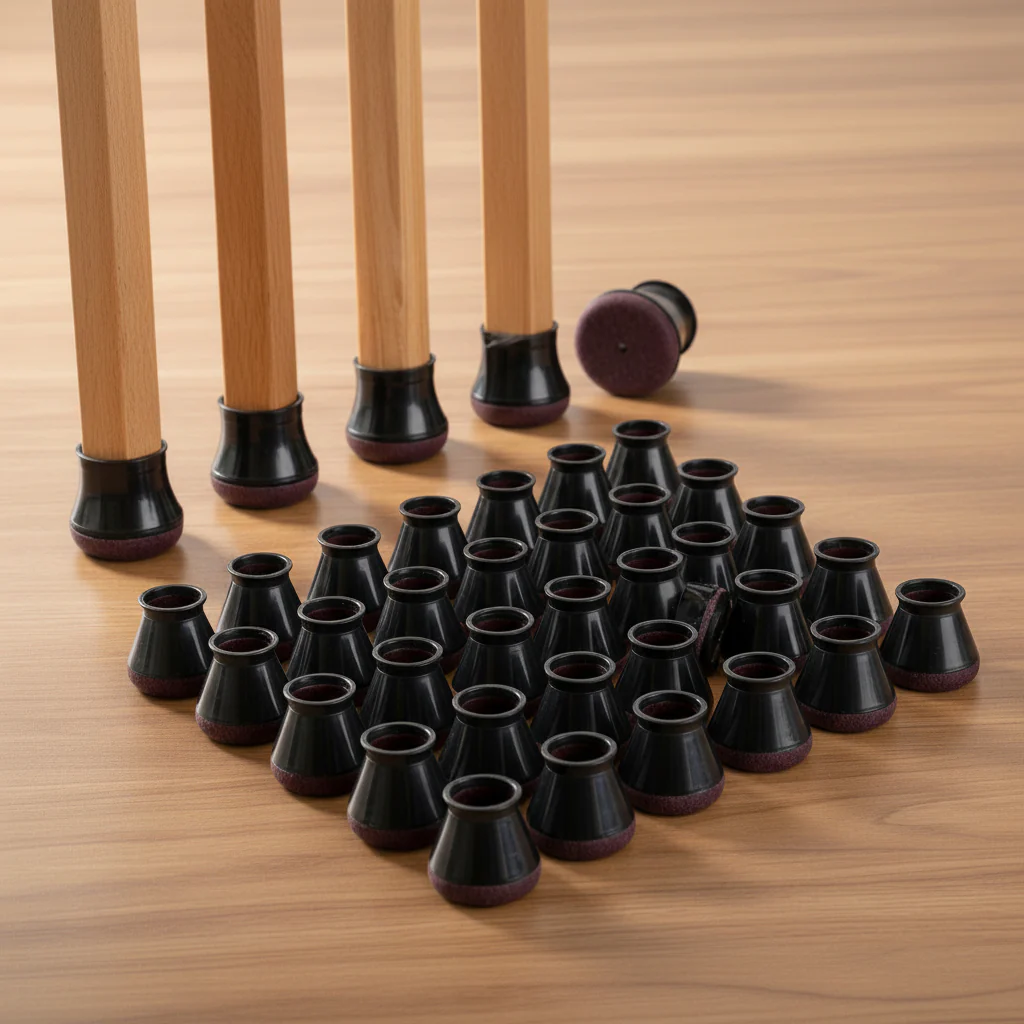 Chair Leg Floor Protectors Silicone Anti Scratch Furniture Caps
