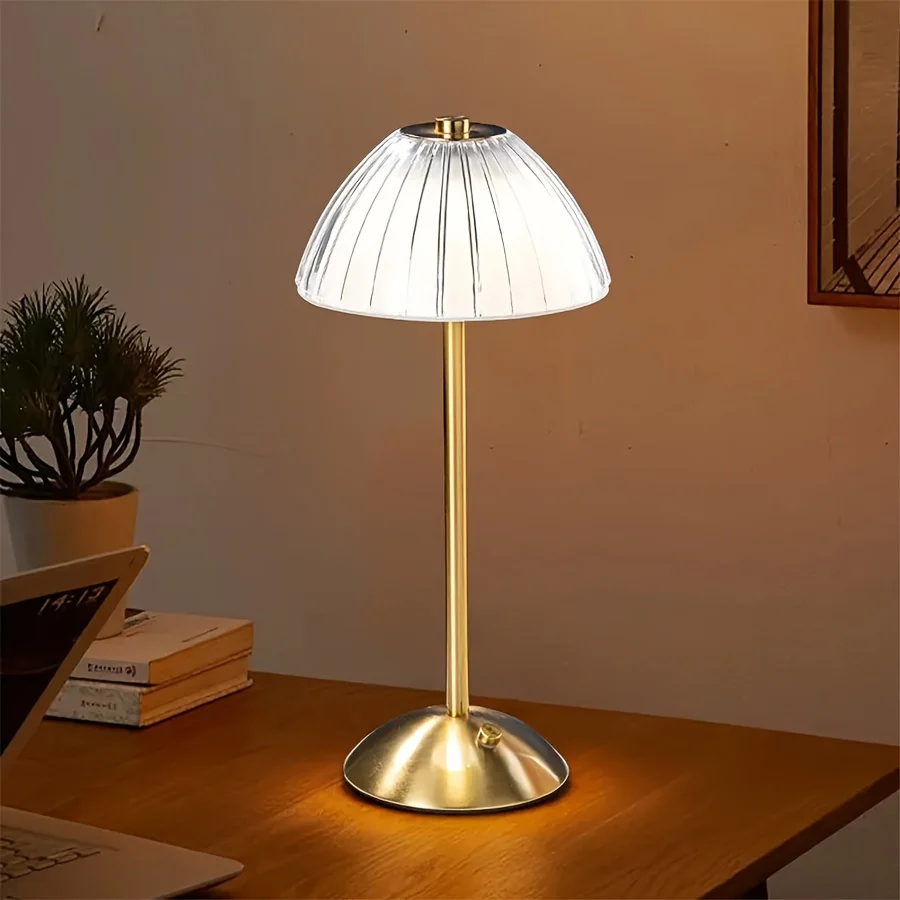 Golden Touch Table Lamp | USB Rechargeable