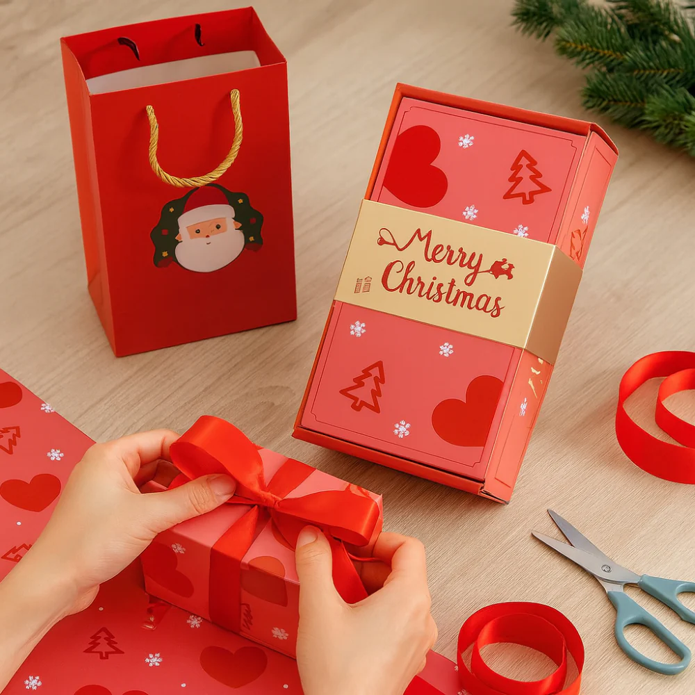 Celebration Gift Box Pop Up Surprise Card Set Message Holder