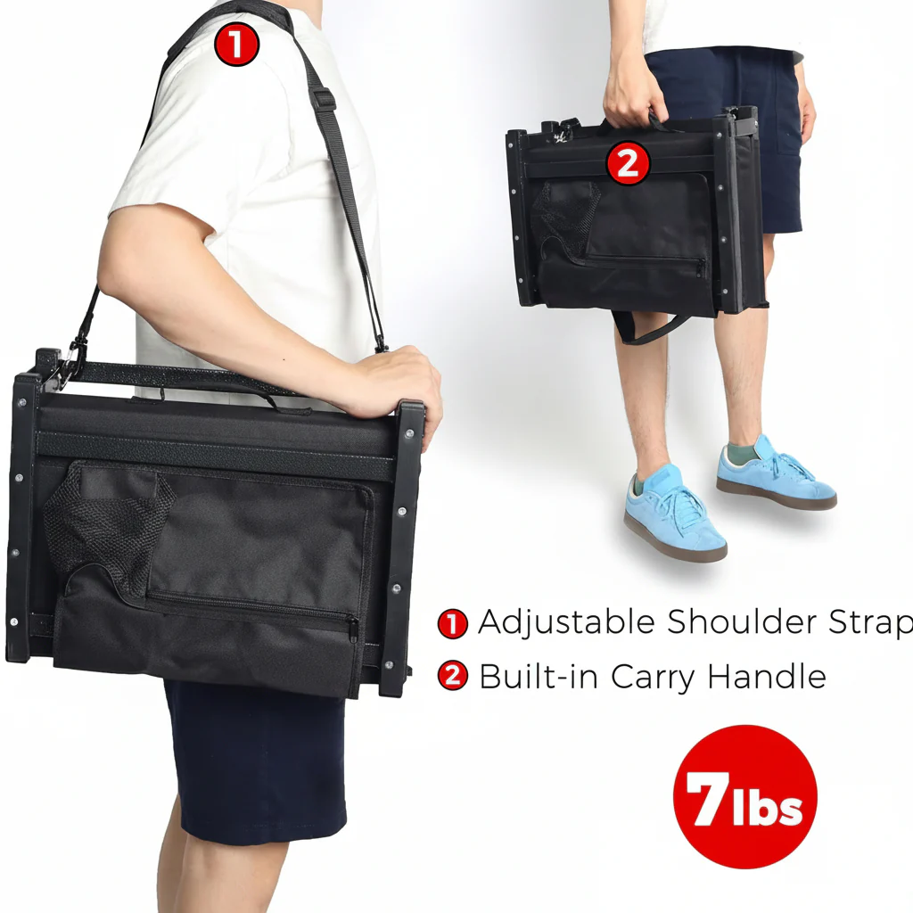 Stadium Seat Padded Folding Bleacher Chair Backrest