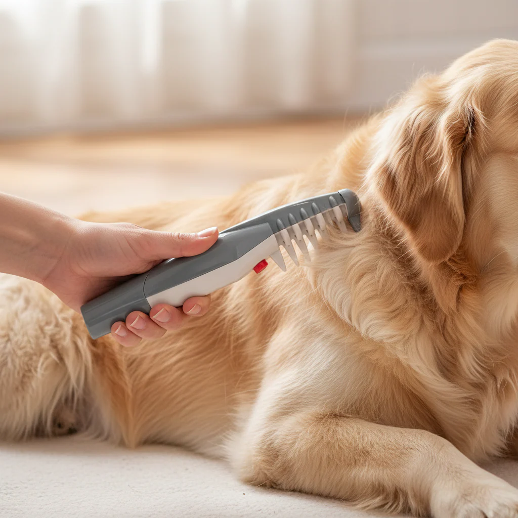 Pet Grooming Comb Electric Flea Removal Tool