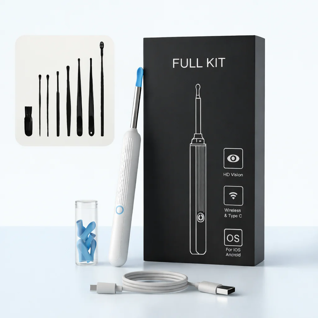 Ear Cleaning Tool Smart Wireless Endoscope LED Camera