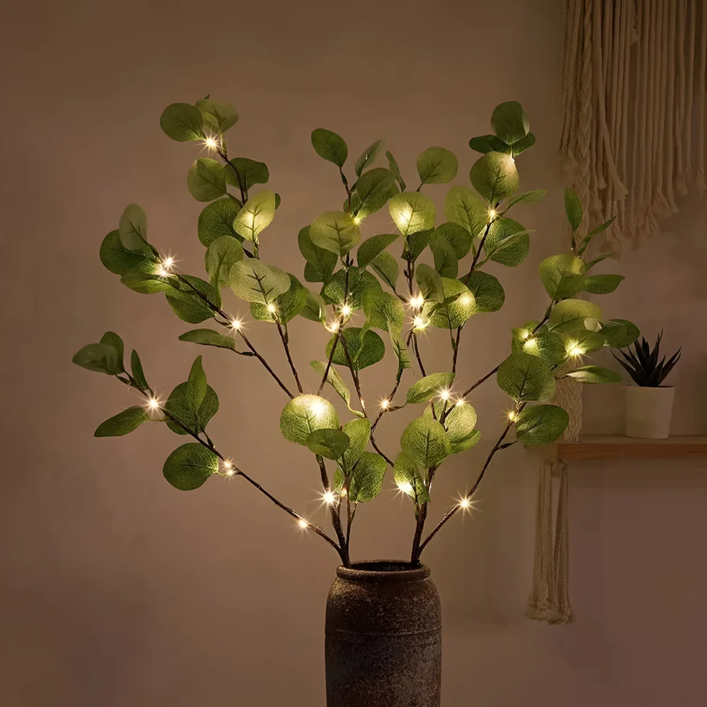 Home Decor LED Branch Floral Table Light Natural Accent