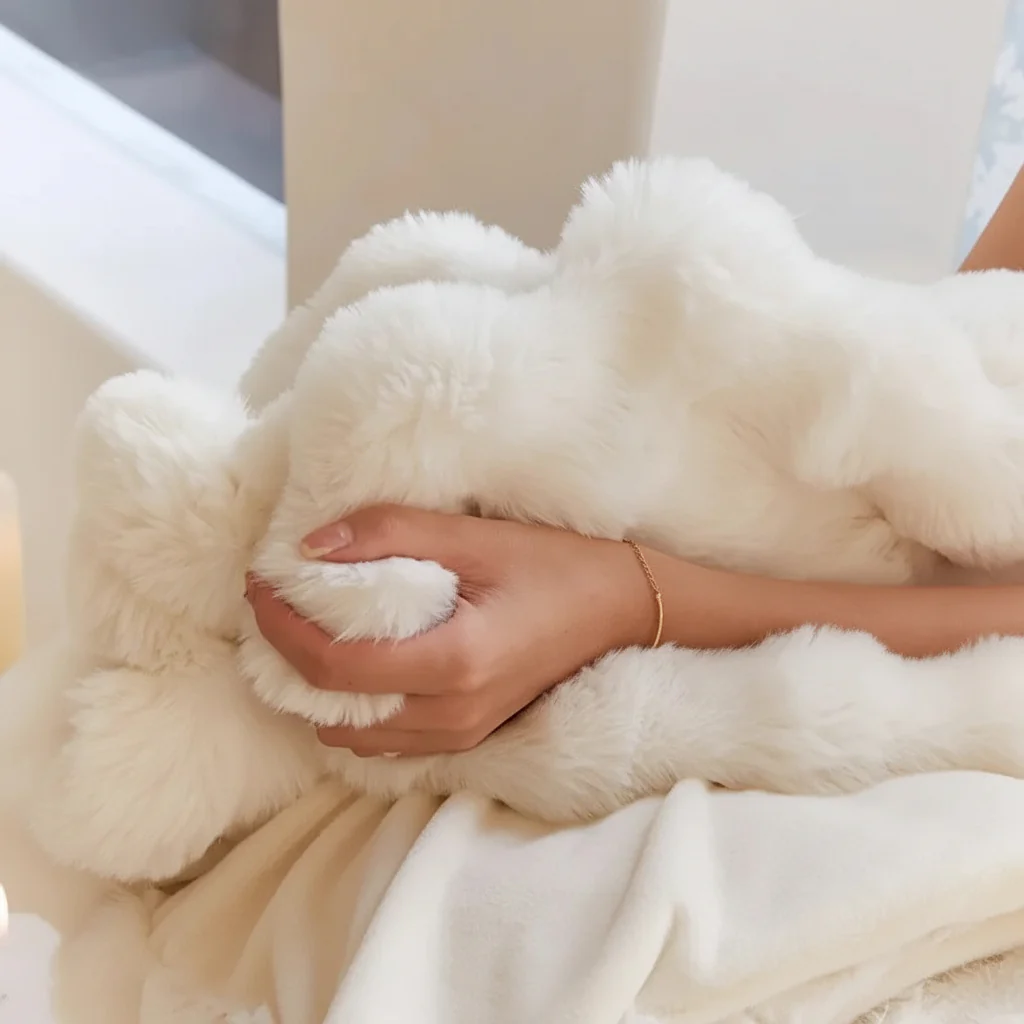 Throw Blanket Faux Fur Plush Soft Cozy Sofa Bed Cover