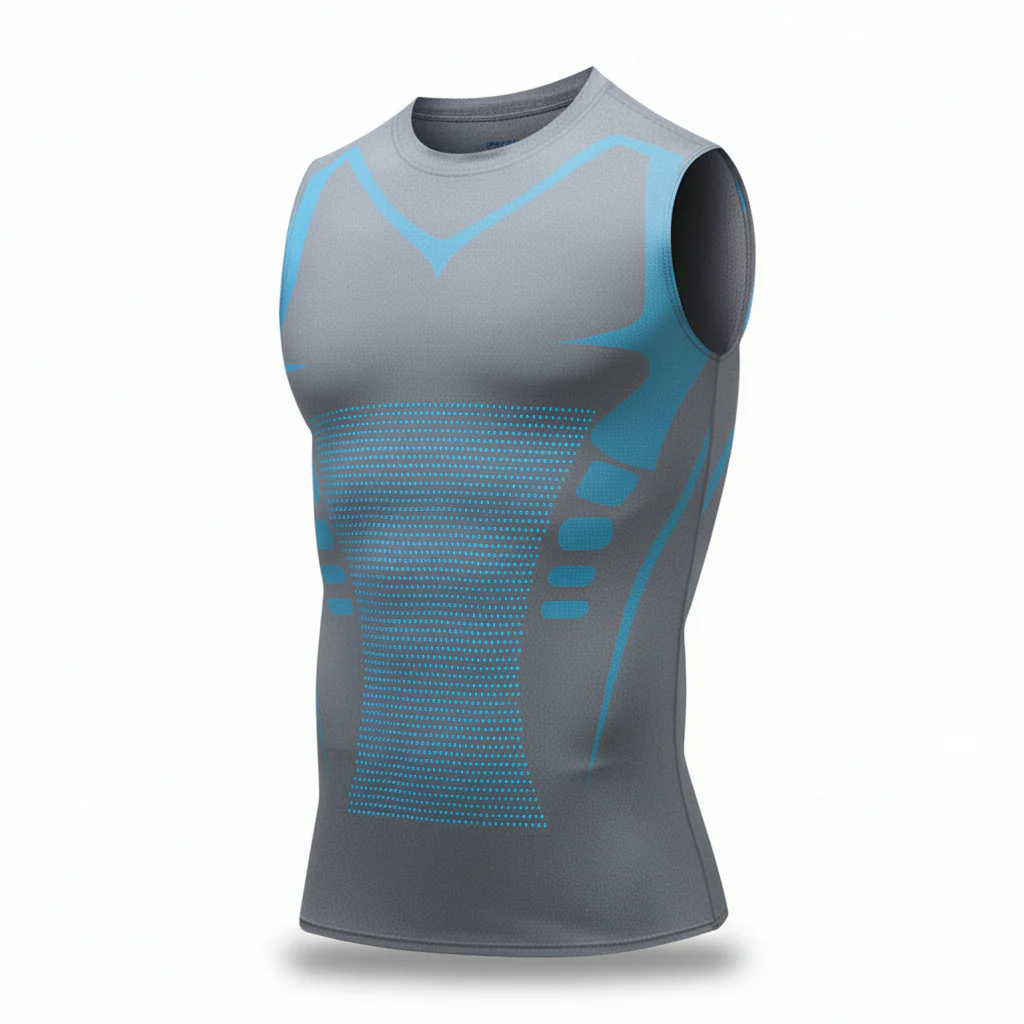 Fitness Tank Top Ionic Shaping Vest Energy Support Posture