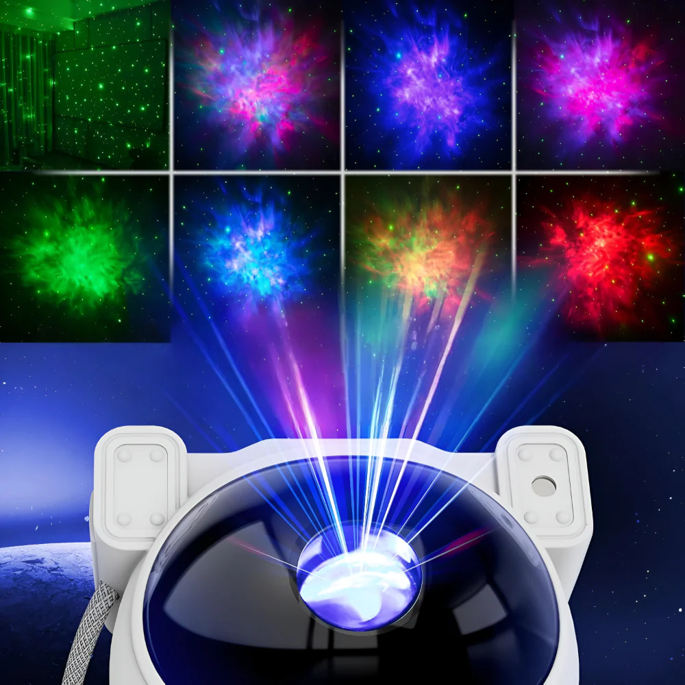Night Light Star Projector Astronaut LED Room Decor Lamp