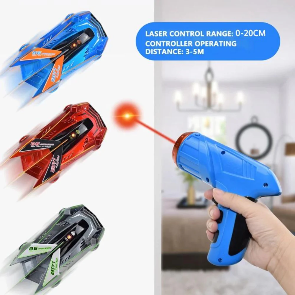 RC Car Kids Toy Wall Climber Laser Guided Vehicle