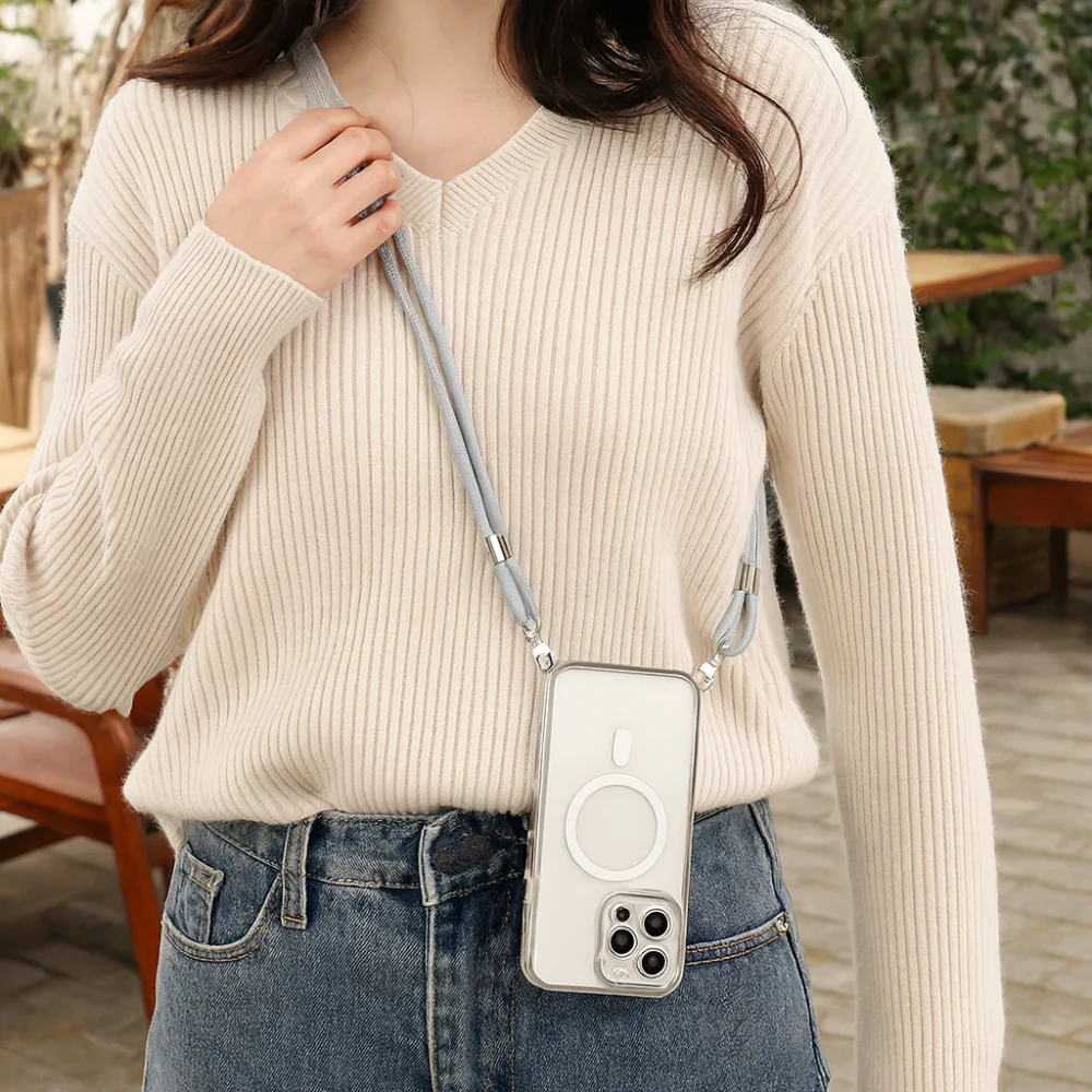 Phone Case MagSafe Crossbody Strap Lanyard Cover