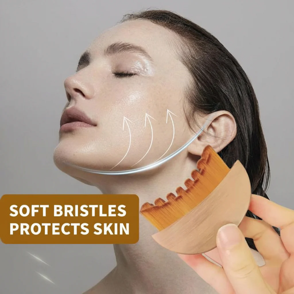 Face Brush Lymphatic Massage Tool Jawline Chin Sculpting