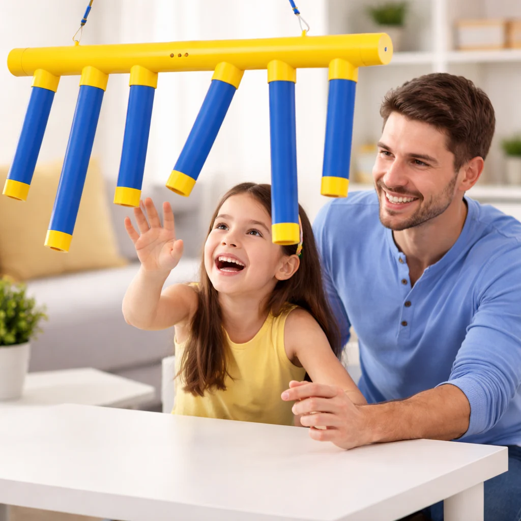 Reaction Game Kids Skill Training Falling Stick Toy