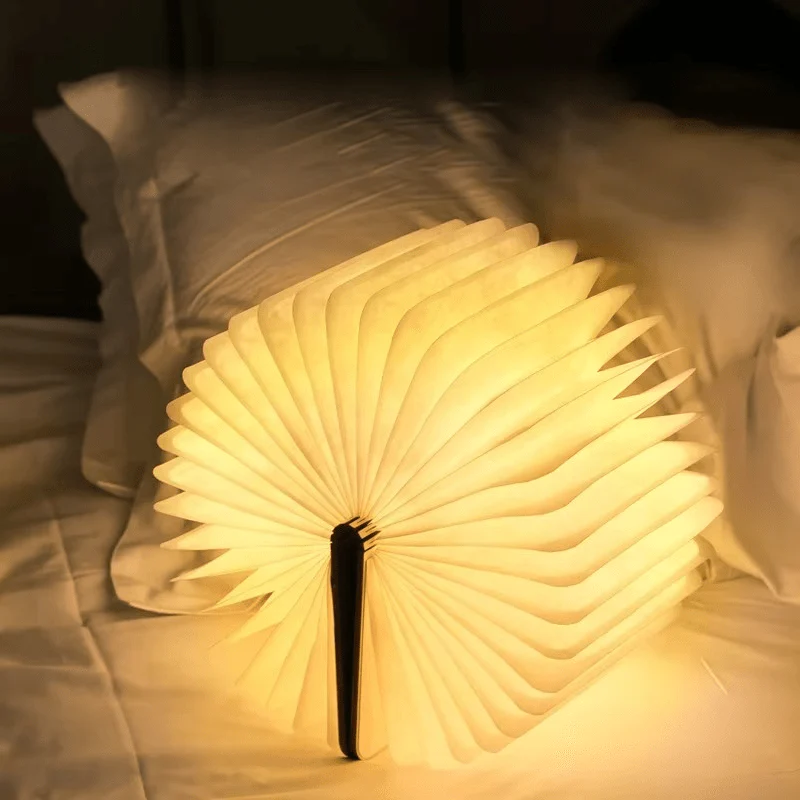 Lumibook Table Lamp | 360° Foldable Rechargeable Light