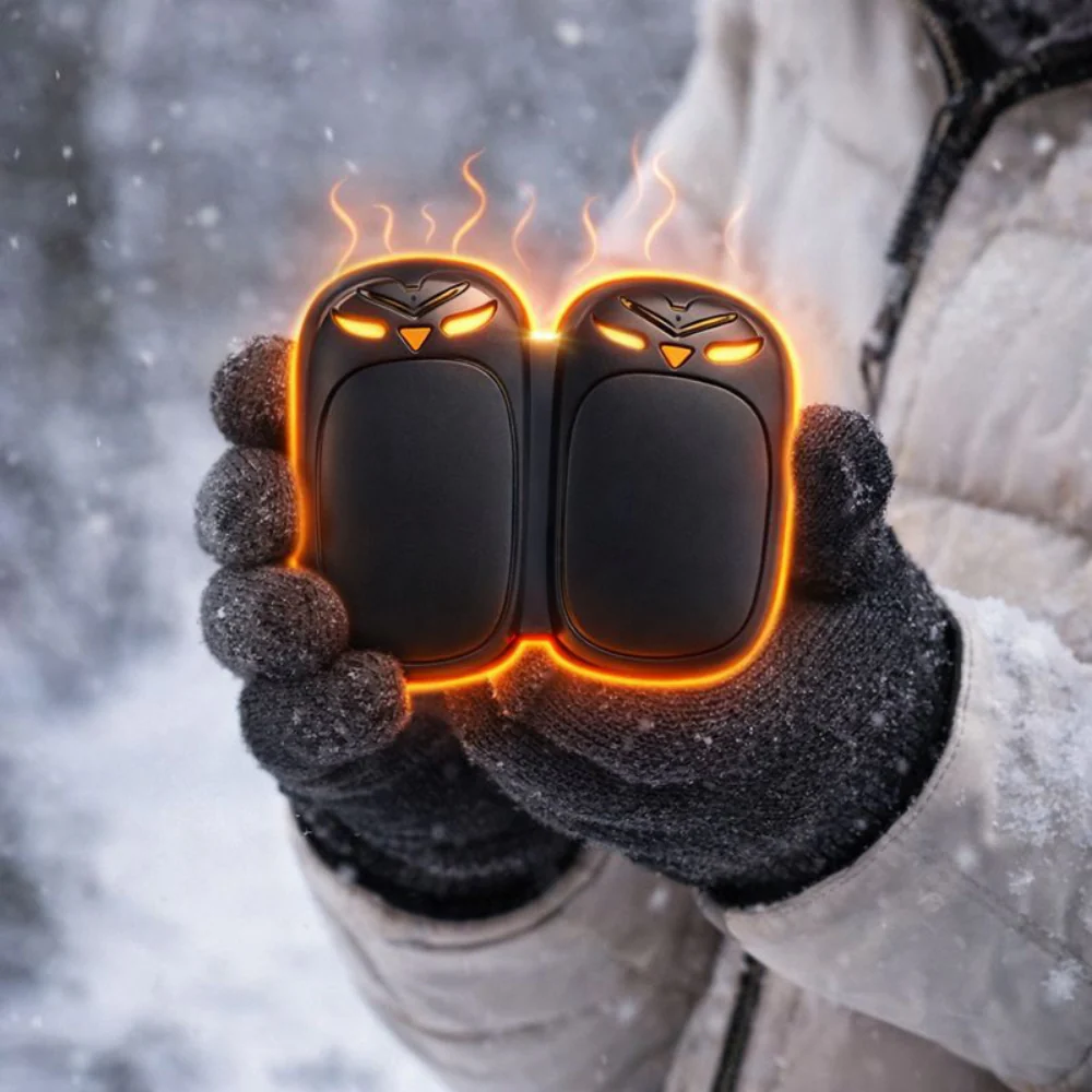 Hand Warmer Electric Pocket Heater Dual Unit Set
