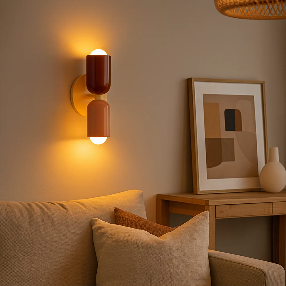 Wall Light Metal Nordic Modern LED Sconce Design