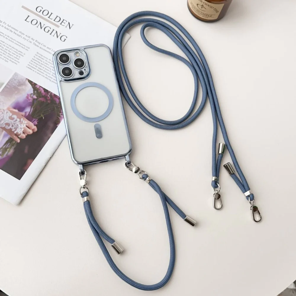 Phone Case MagSafe Crossbody Strap Lanyard Cover