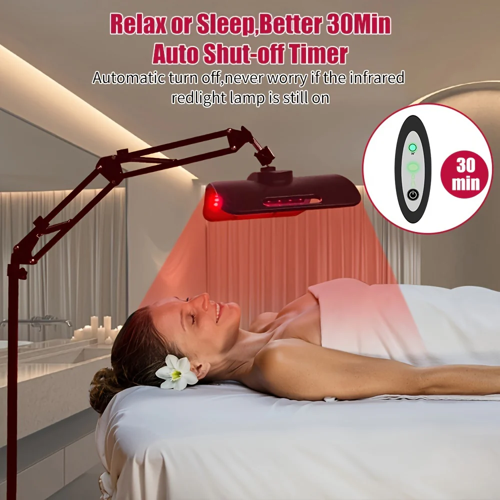 Red Light Therapy Lamp Infrared Light Stand Home Wellness
