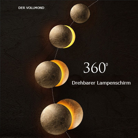 Lunaris Wall Light | Modern Solar Eclipse Inspired Wall Sconce