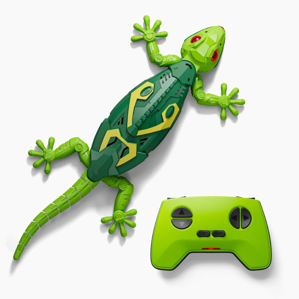 Kids Toy Remote Control Lizard Wall Climbing Action Design