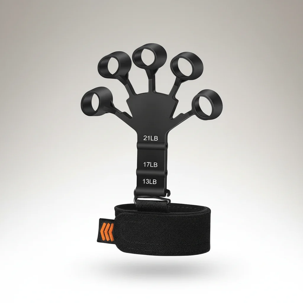Finger Strengthener Adjustable Resistance Hand Grip Trainer