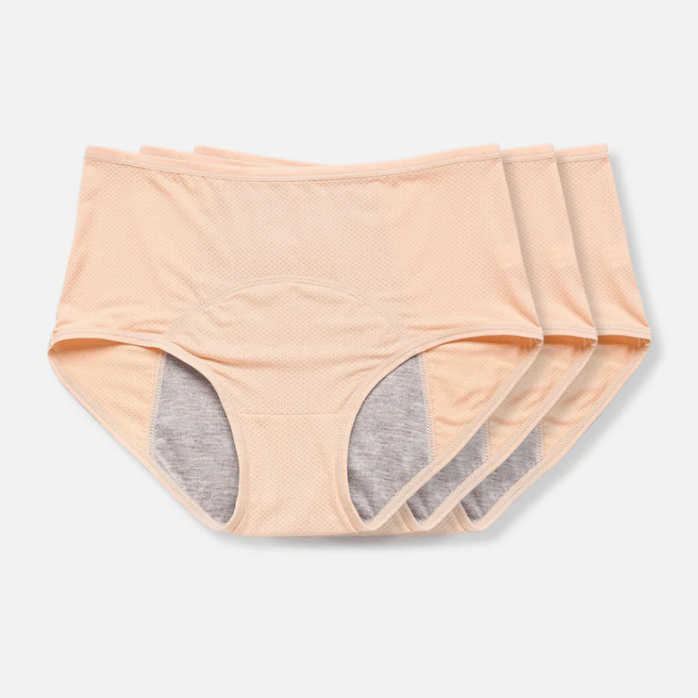 Women's Underwear Period Brief Leak Protection Design