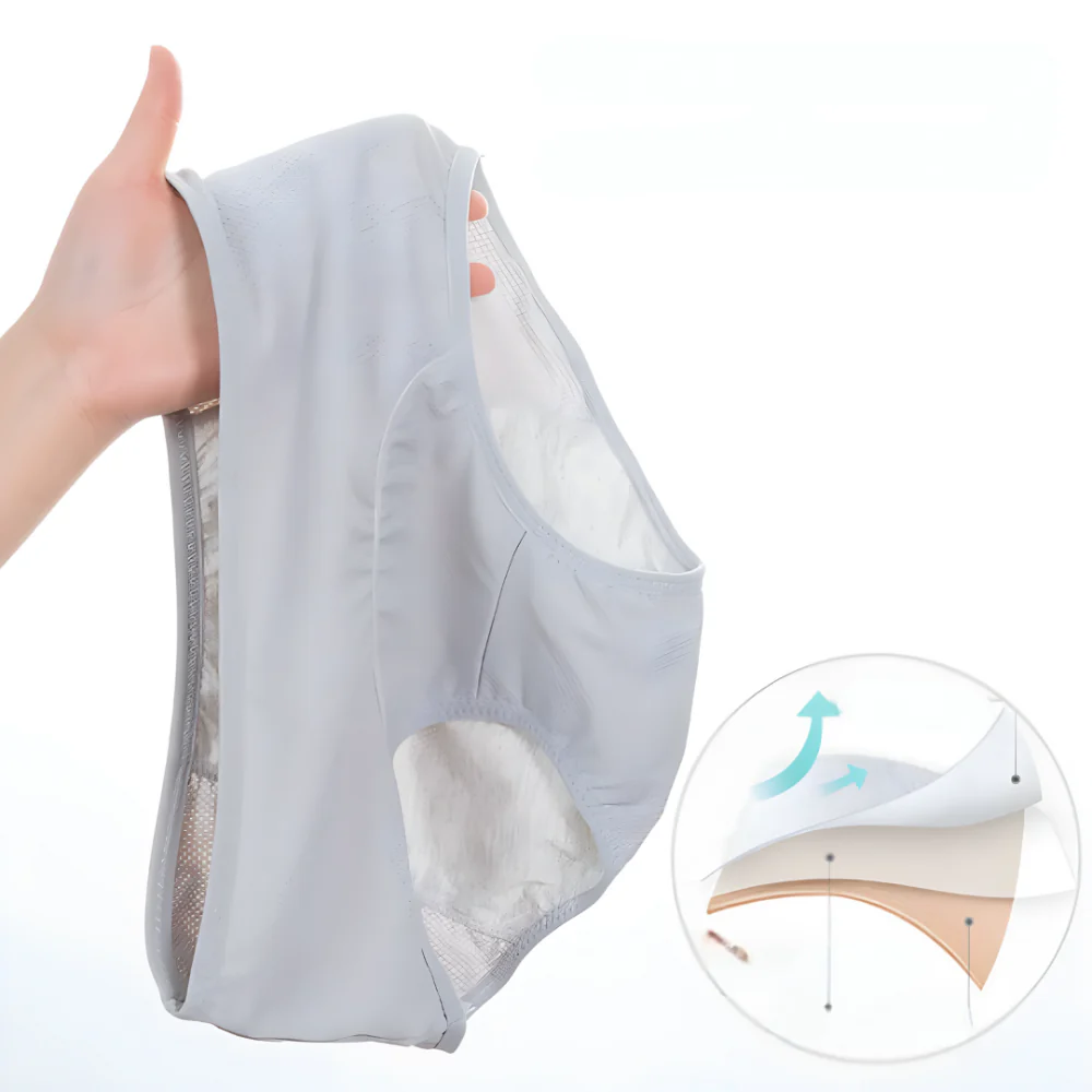 Women's Underwear Period Brief Leak Protection Design