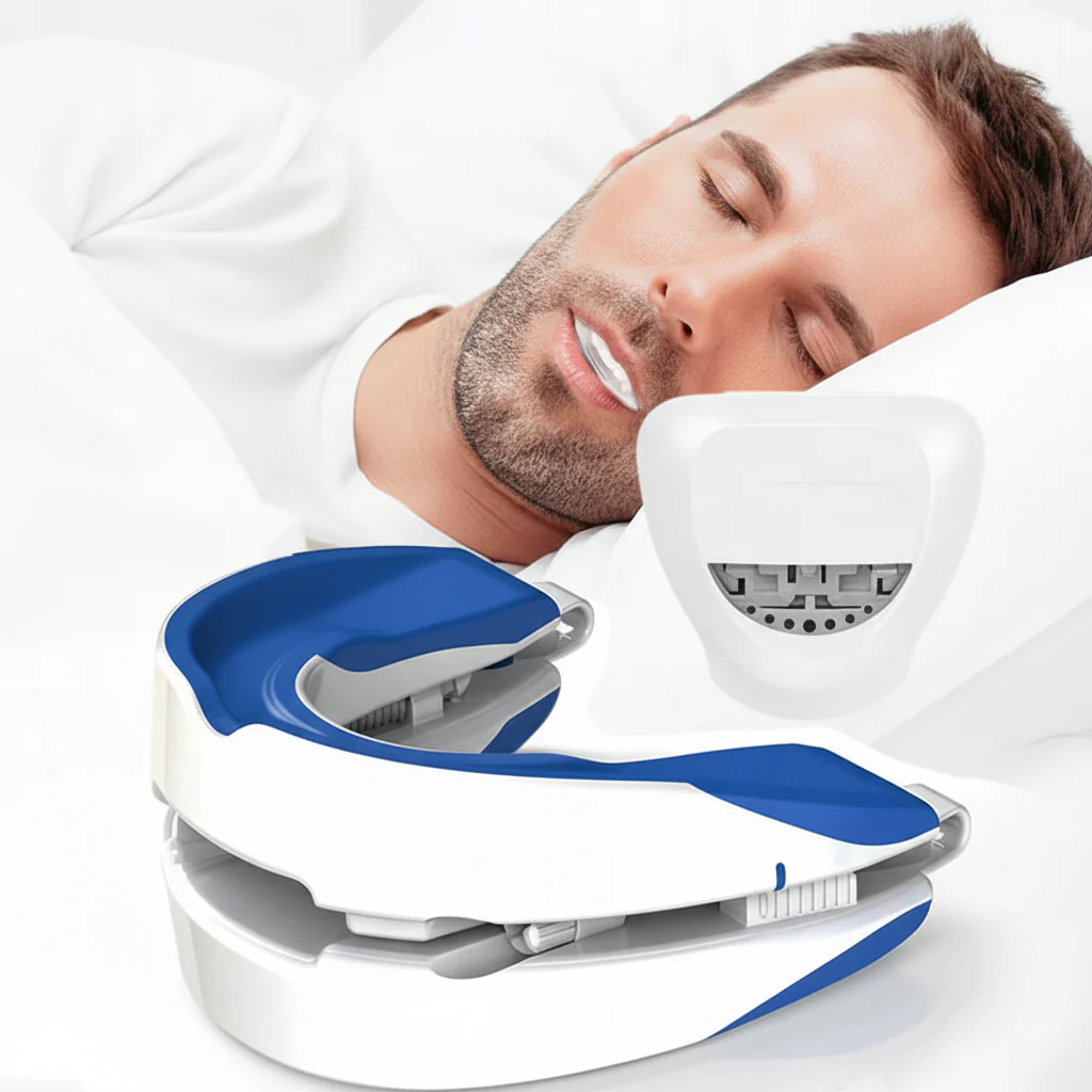 Sleep Aid Anti Snoring Mouthpiece Adjustable Oral Device