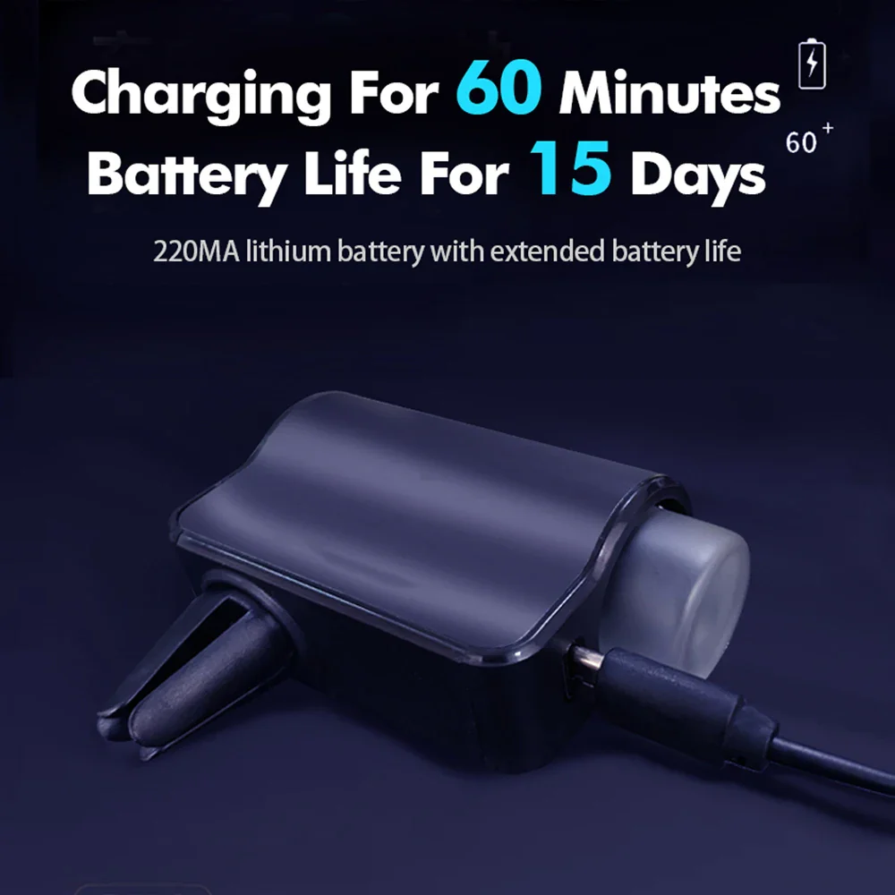 Car Air Freshener Aromatherapy Essential Oil Diffuser Vent Clip