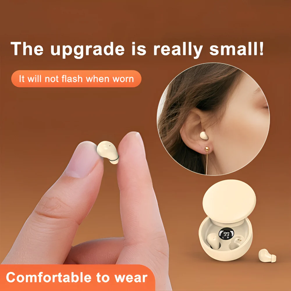 Wireless Mini Earbuds In Ear Touch Control Rechargeable