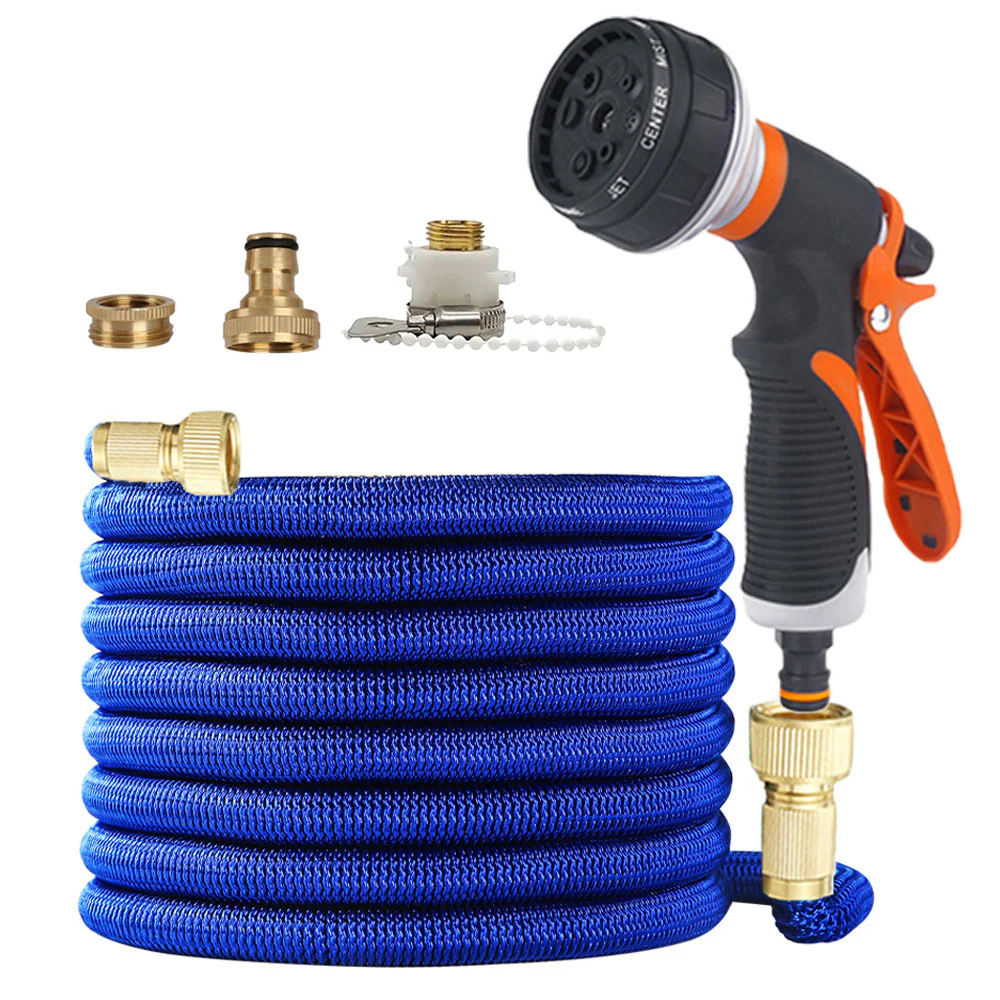 Garden Hose Non Expanding Kink Resistant Flat Coil Storage