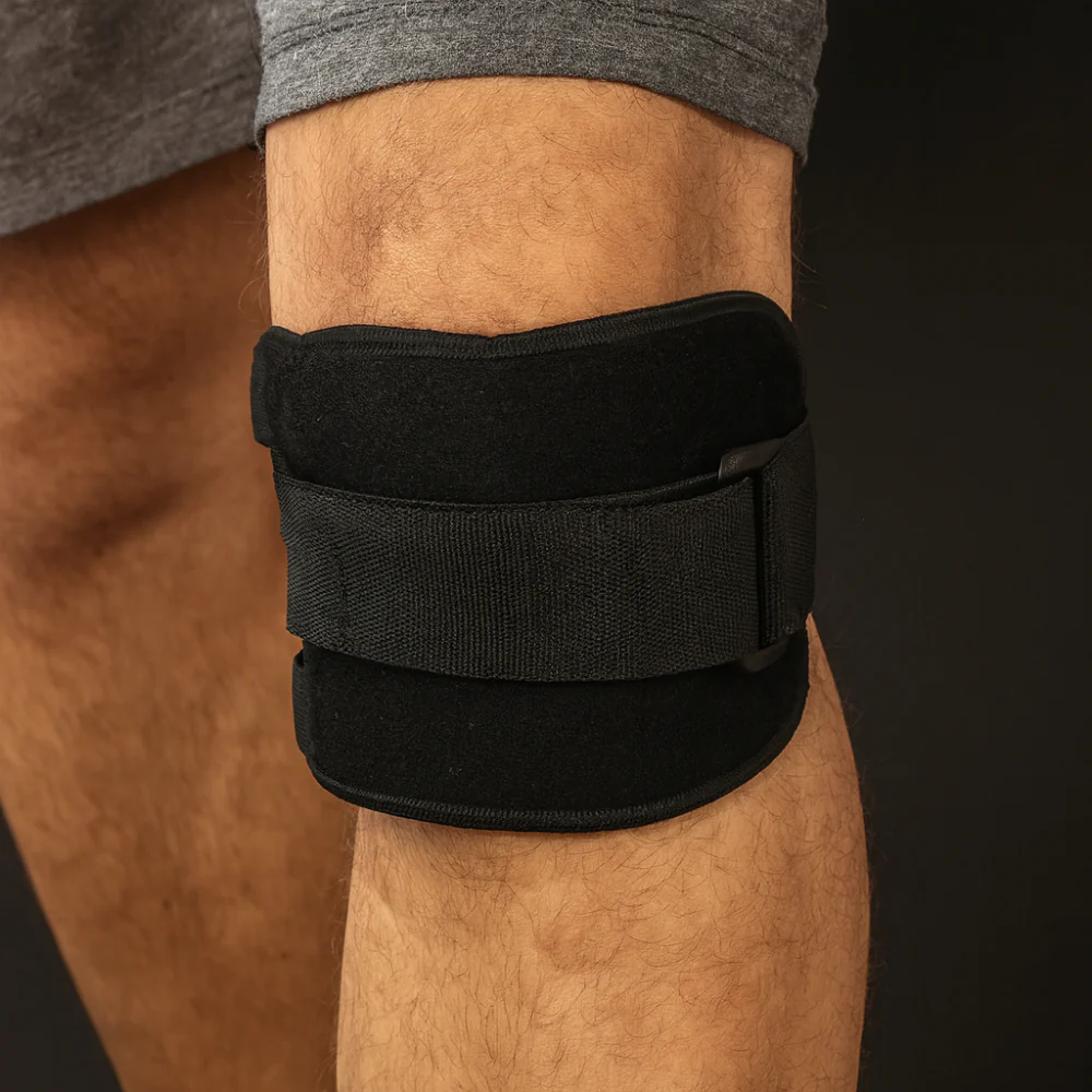 Knee Brace Leg Support Adjustable Compression Strap Pad