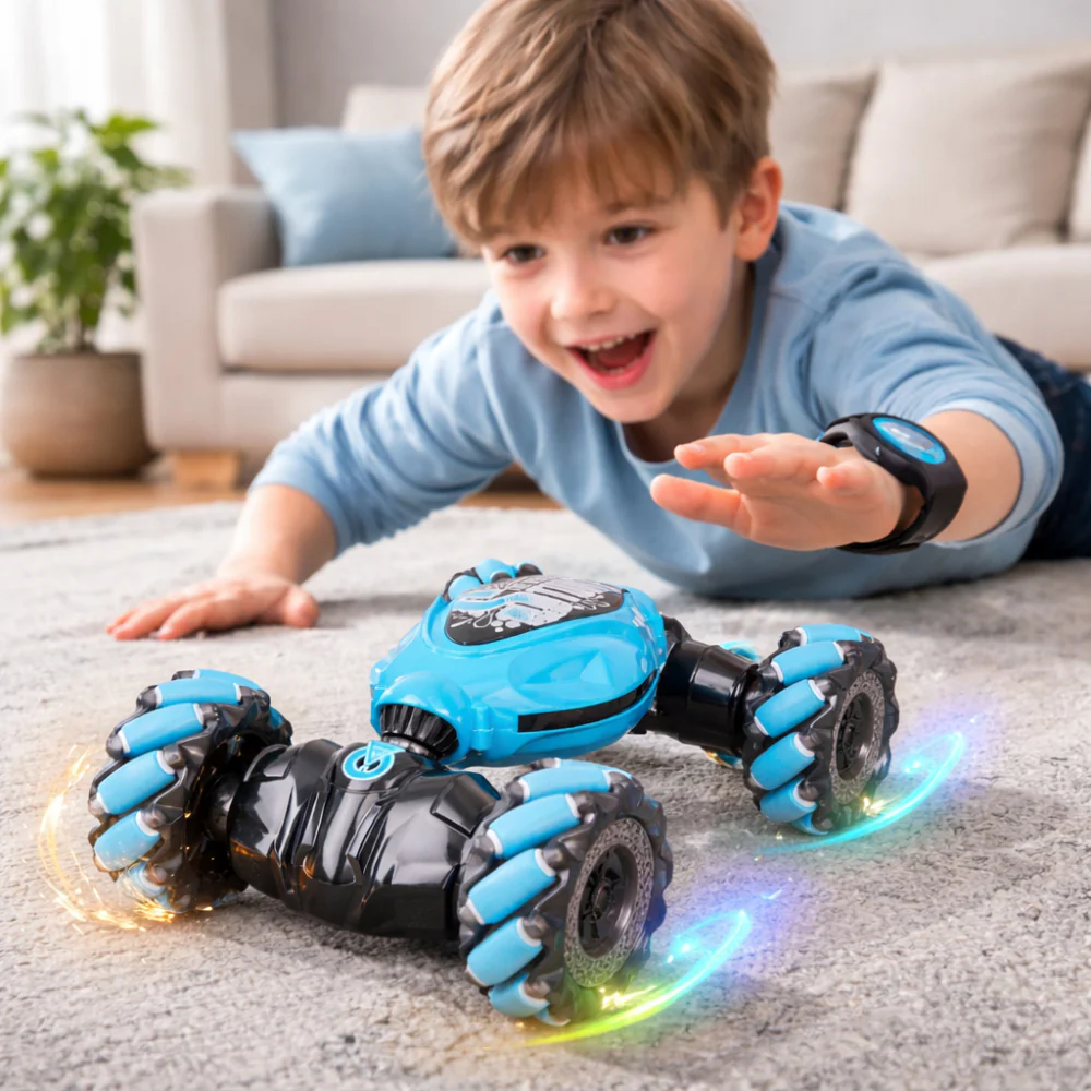 Remote Control Car Gesture Control Stunt Climbing Toy Vehicle