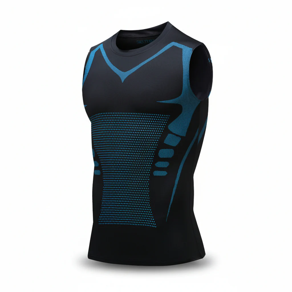 Fitness Tank Top Ionic Shaping Vest Energy Support Posture