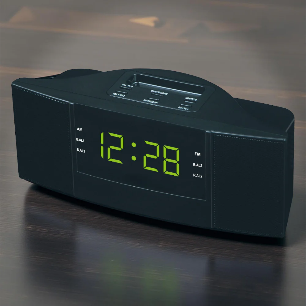 Sound Machine White Noise Dual Alarm Sleep Therapy Clock